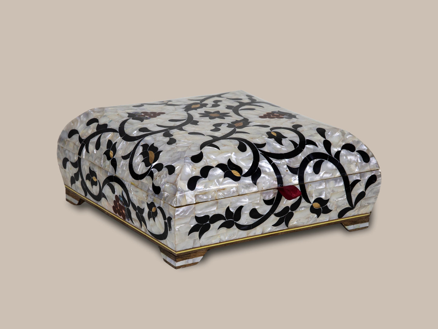 Jewelry Box Covered - Mother Pearl 3