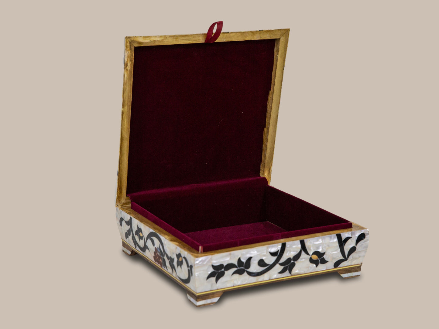 Jewelry Box Covered - Mother Pearl 3