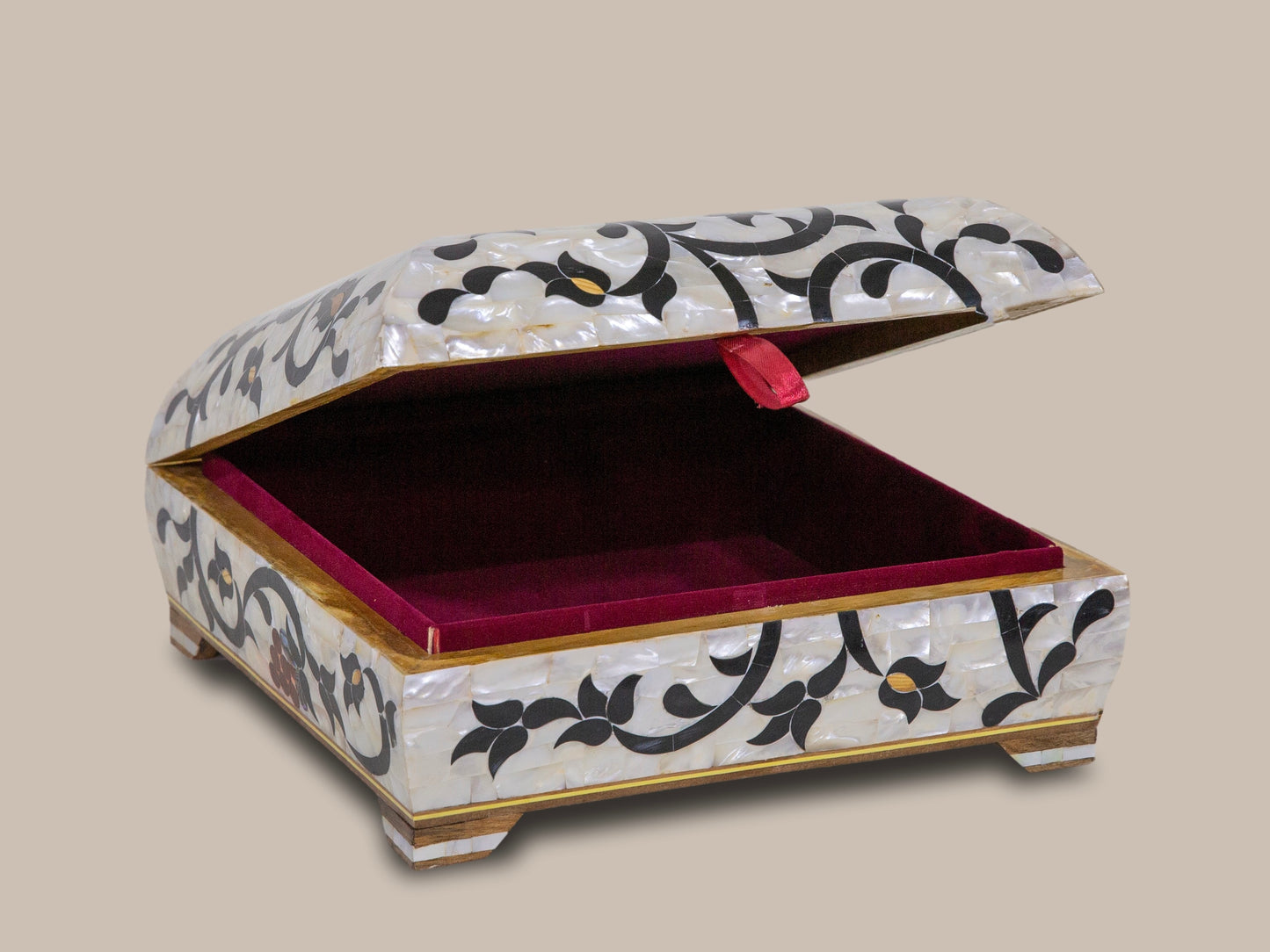 Jewelry Box Covered - Mother Pearl 3