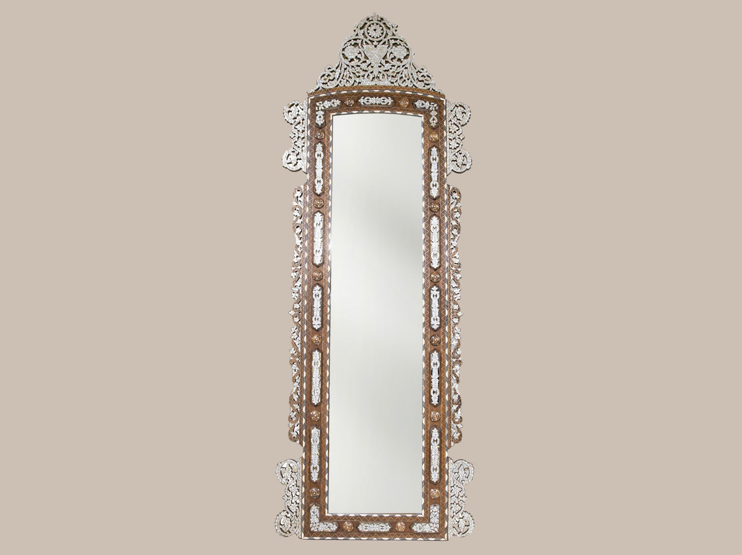 Mirror - Inlaid with Mother of Pearl