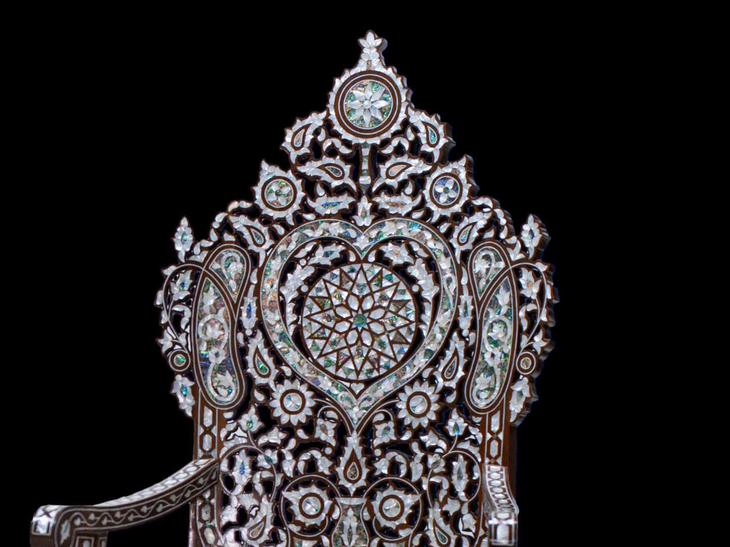 Large Chair Set - Engraved Mother Pearl