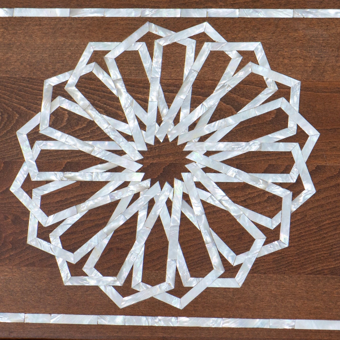 Walnut Tray - Mother Pearl