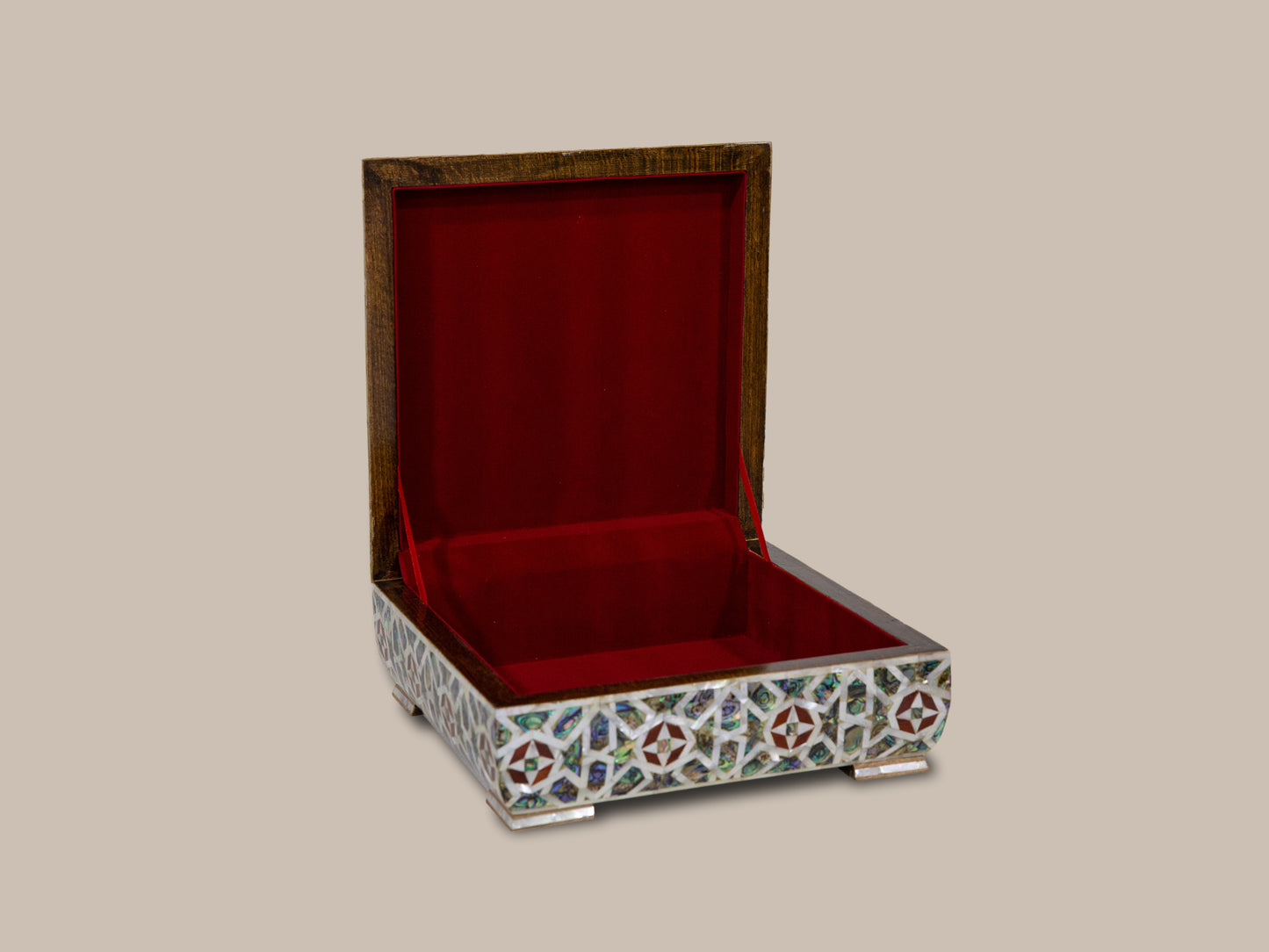 Jewelry Box Covered - Mother Pearl
