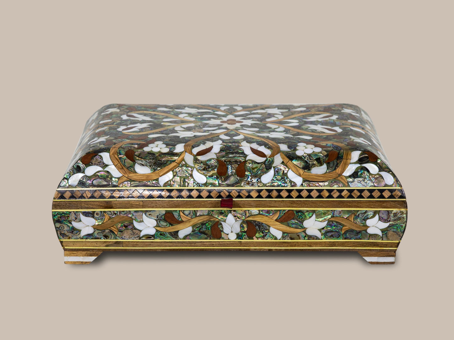 Jewelry Box Covered - Mother Pearl 2