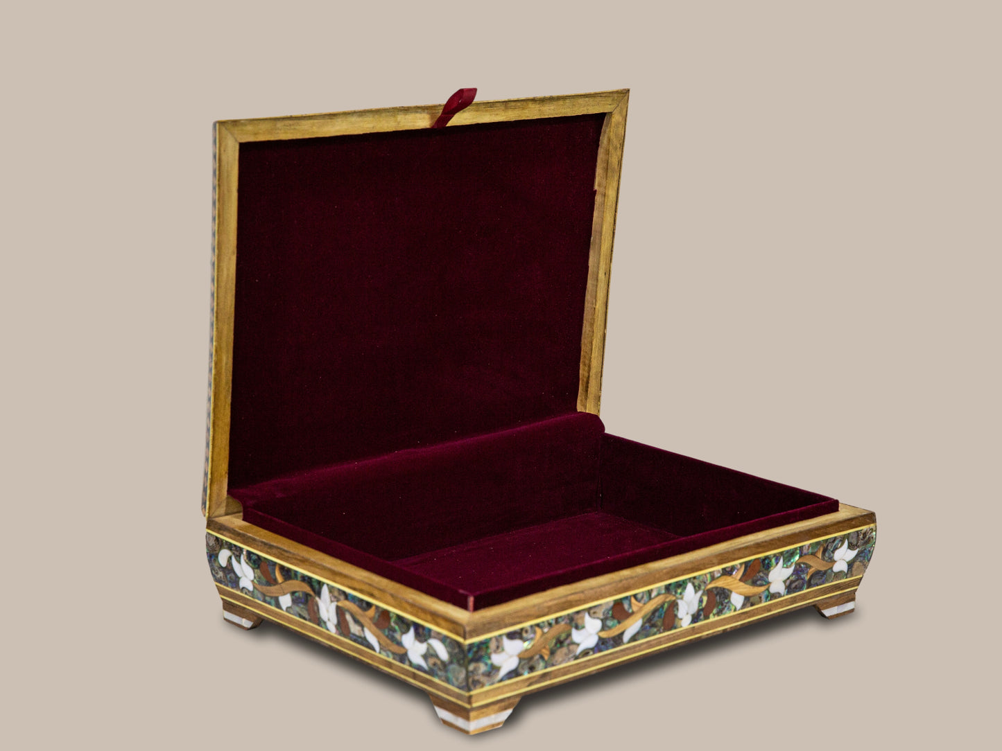 Jewelry Box Covered - Mother Pearl 2