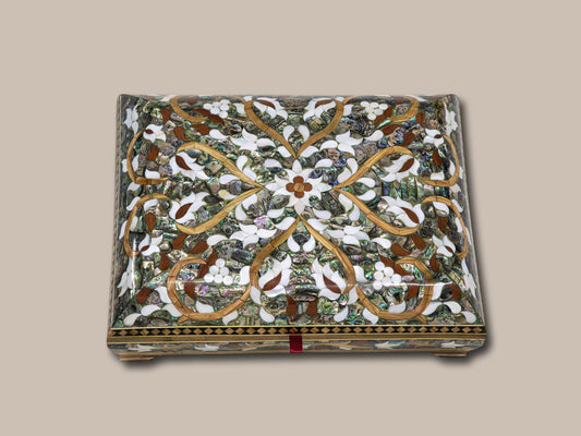 Jewelry Box Covered - Mother Pearl 2