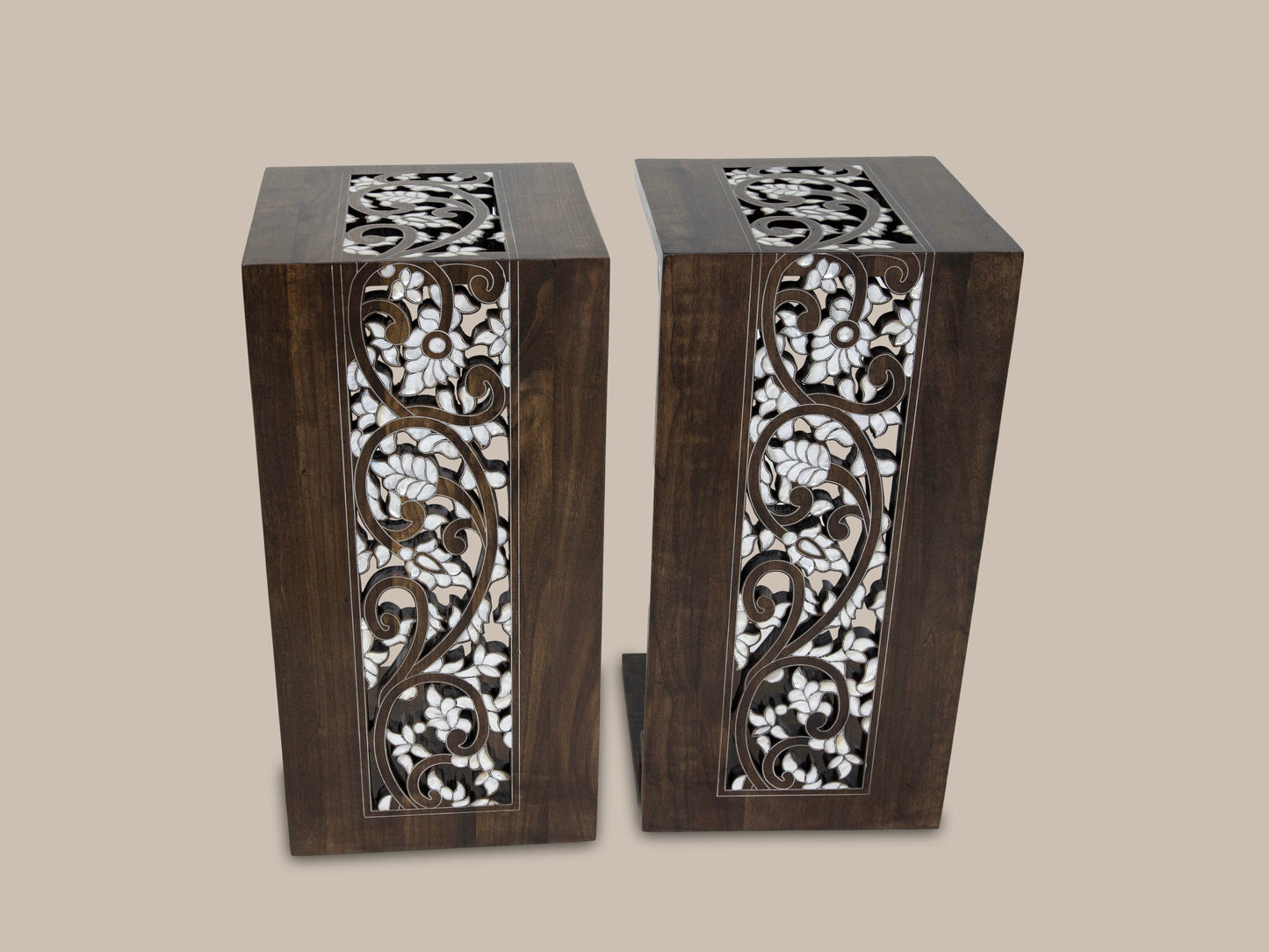 Elegant Sofa Table- Mother of Pearl