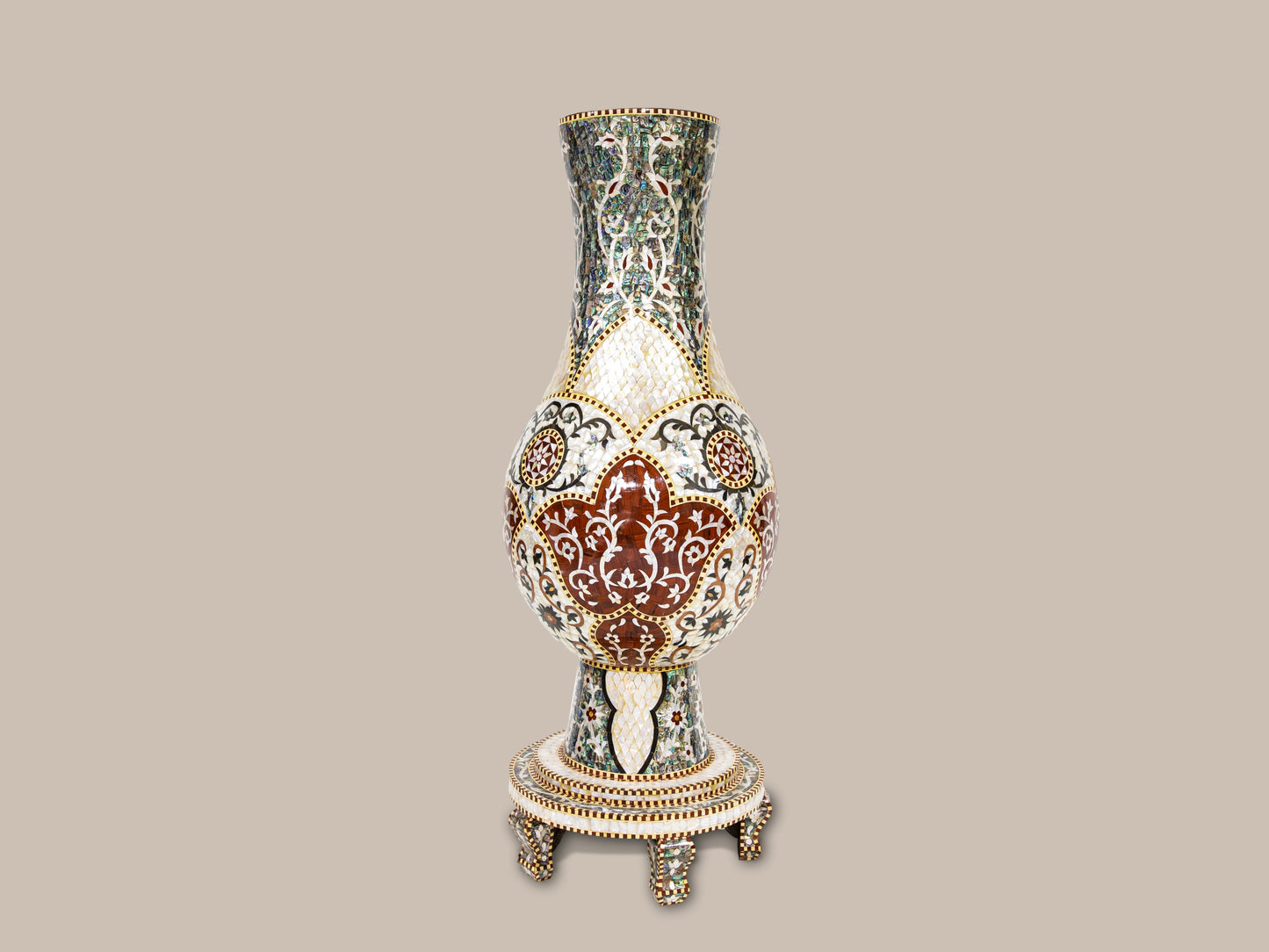 Mother Of Pearl Vase