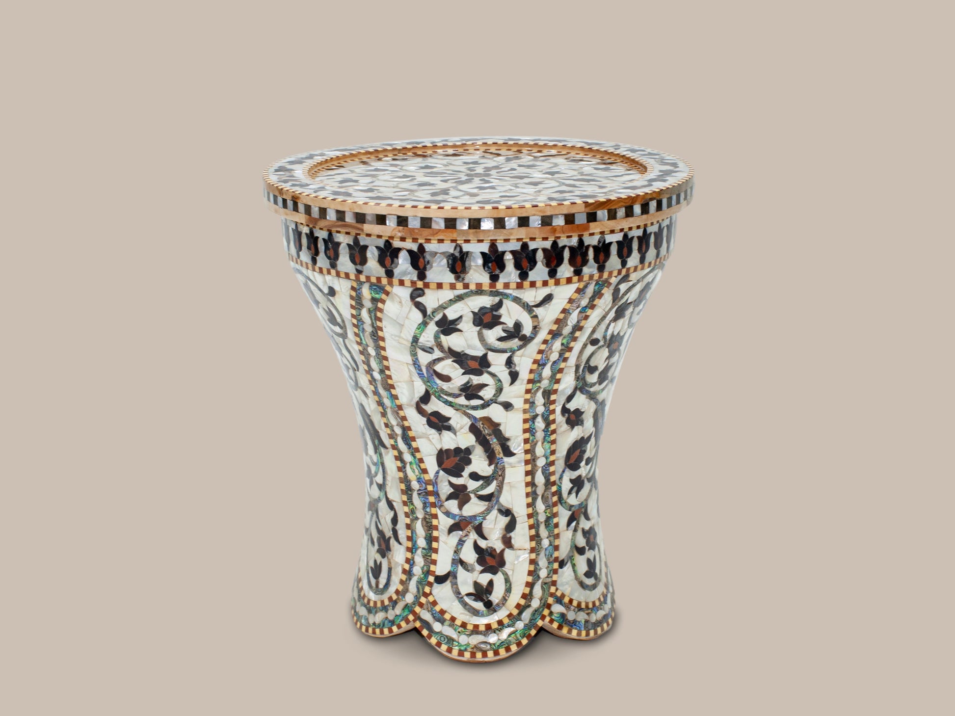 Accent Table Set - Mother Pearl