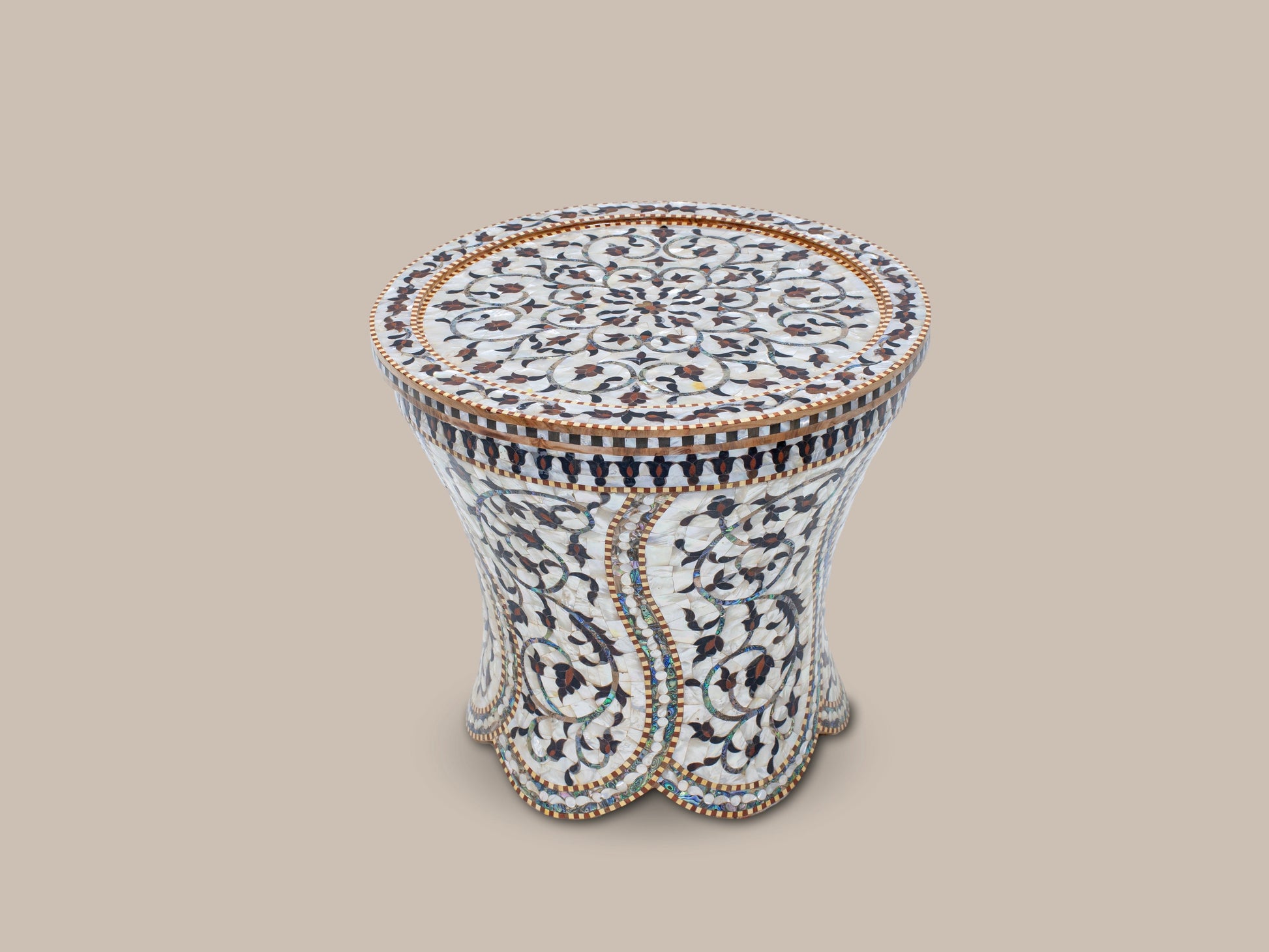 Accent Table Set - Mother Pearl