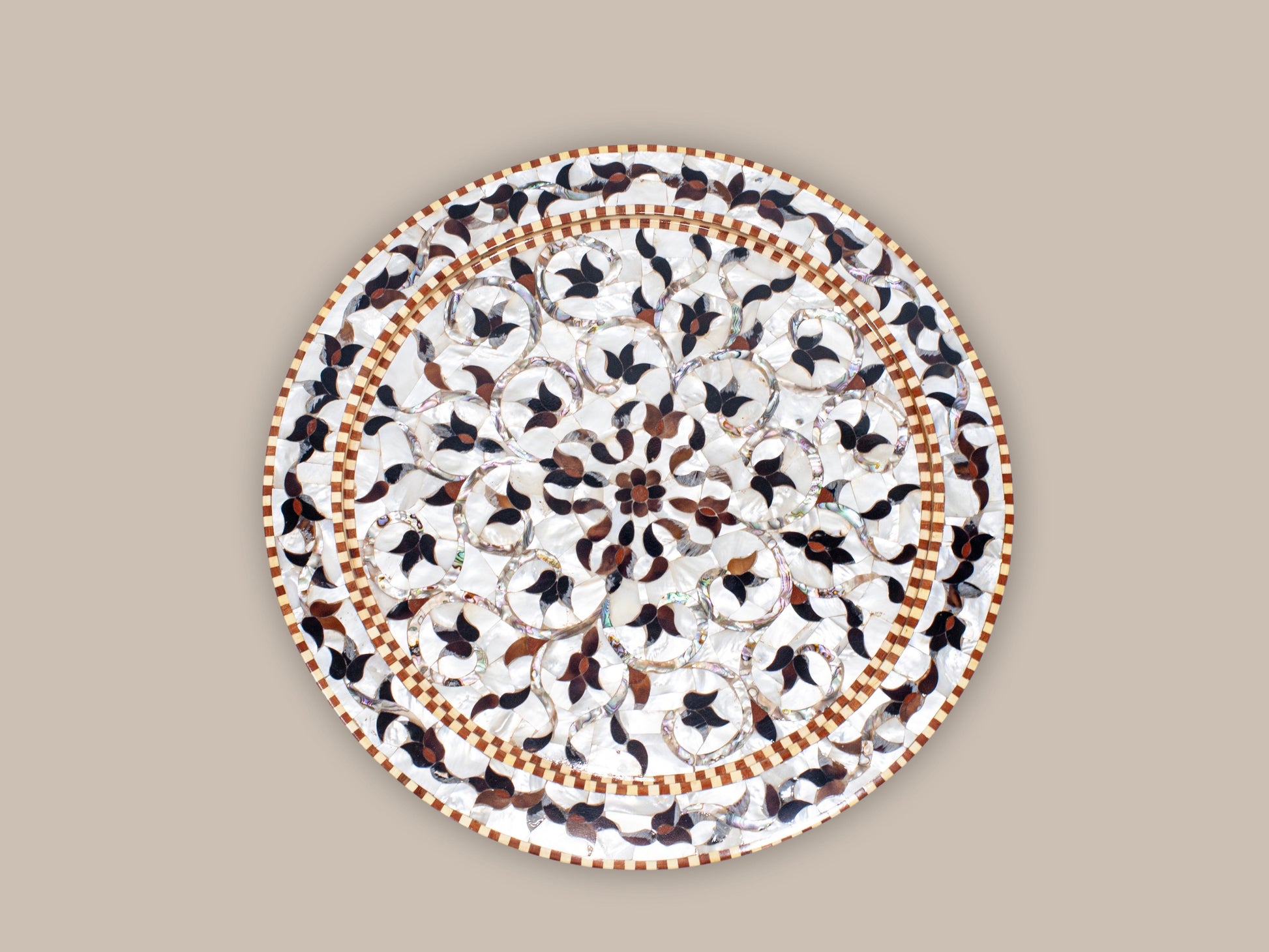 Accent Table Set - Mother Pearl