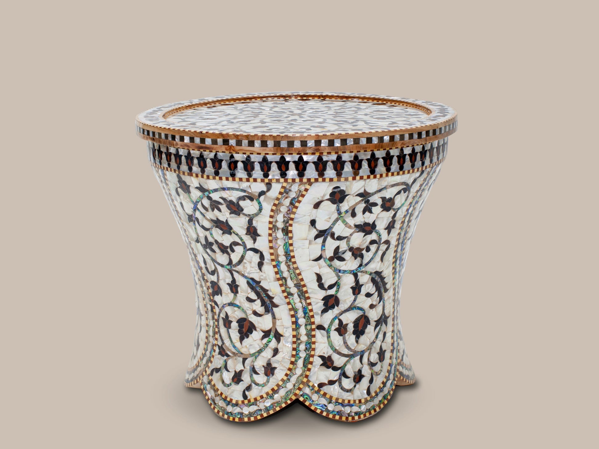 Accent Table Set - Mother Pearl