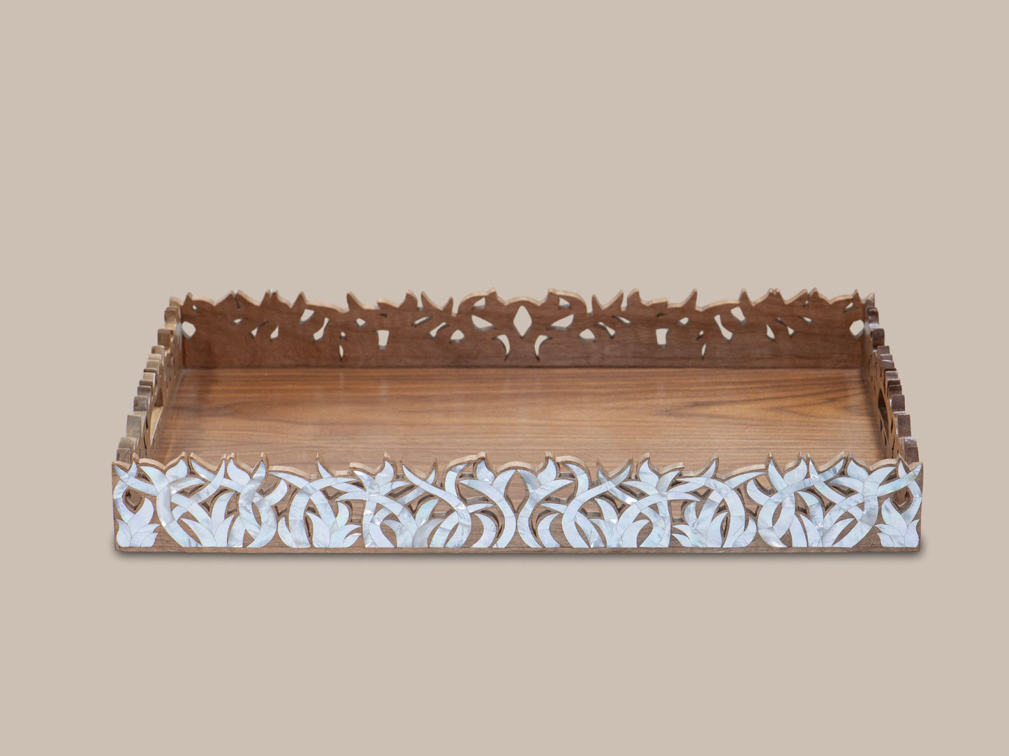 Carved Tray - Mother Pearl