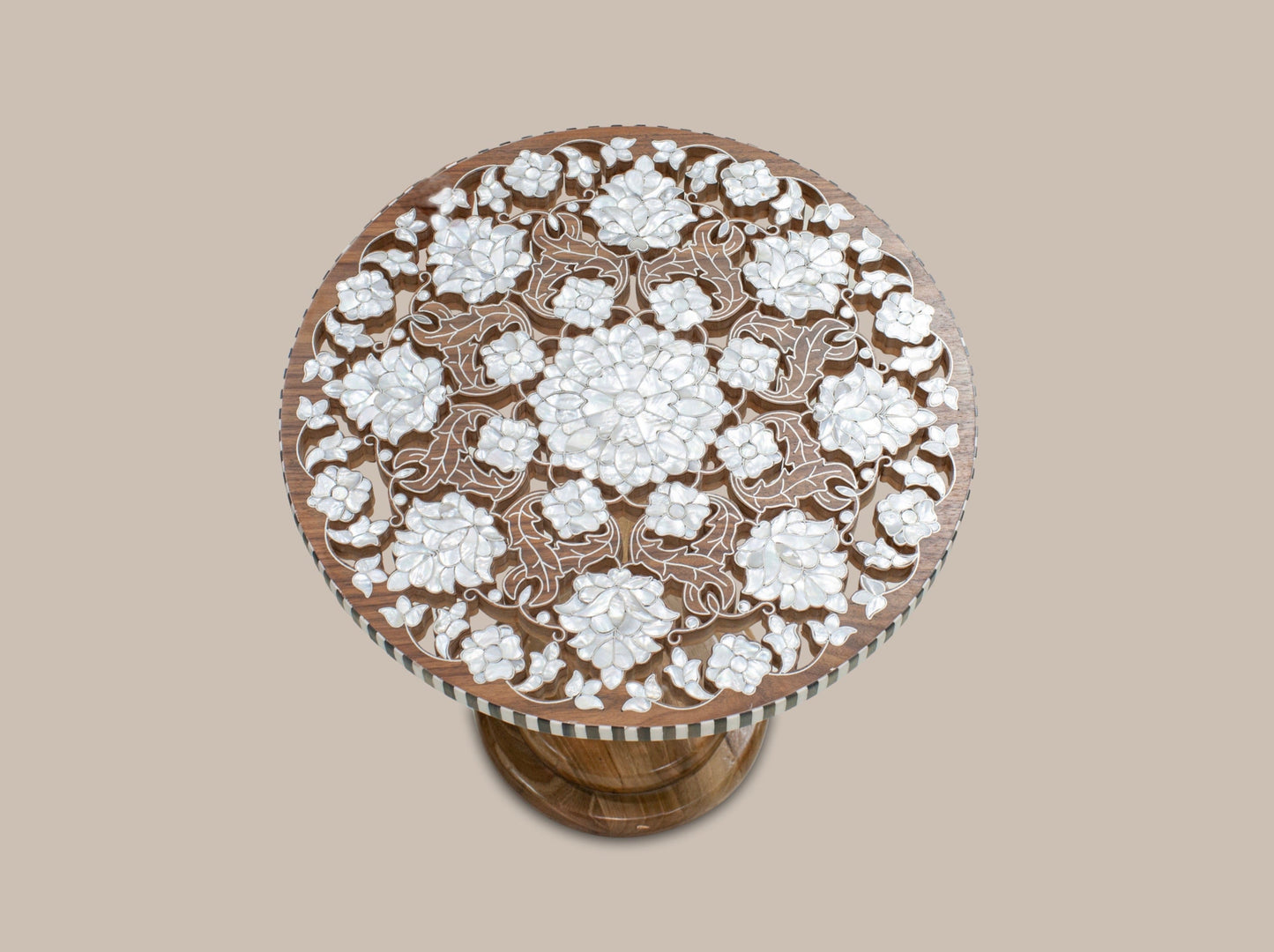 Coffee Table Small Inlay Pearl