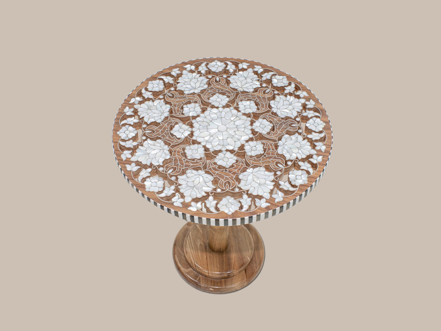 Coffee Table Small Inlay Pearl