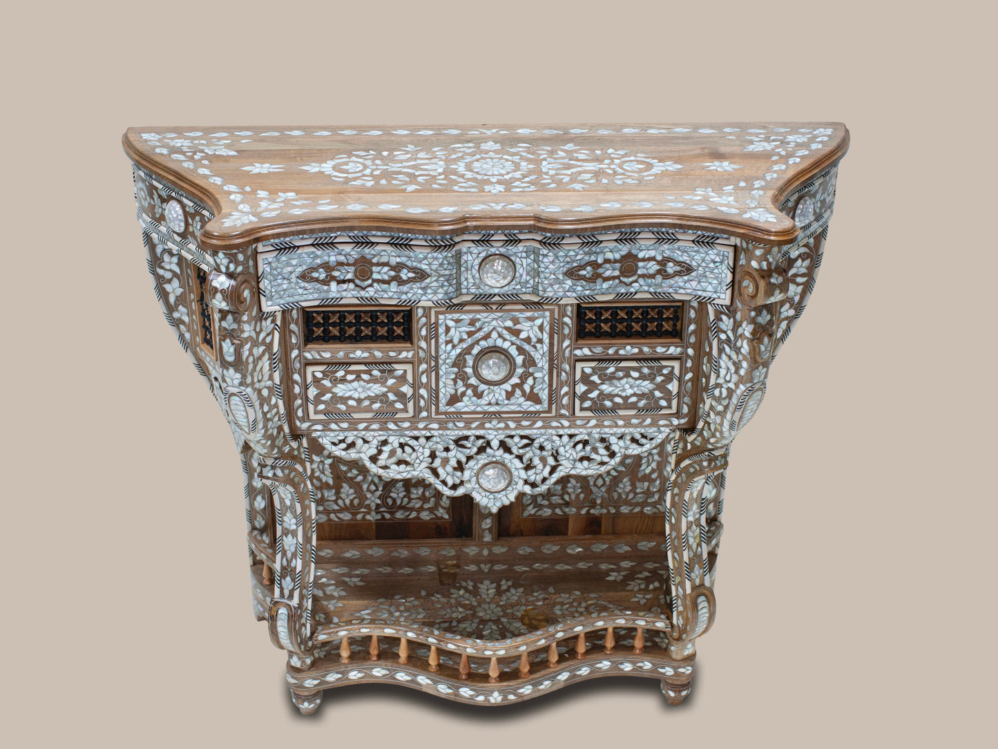 Dresser Mother of Pearl Inlay