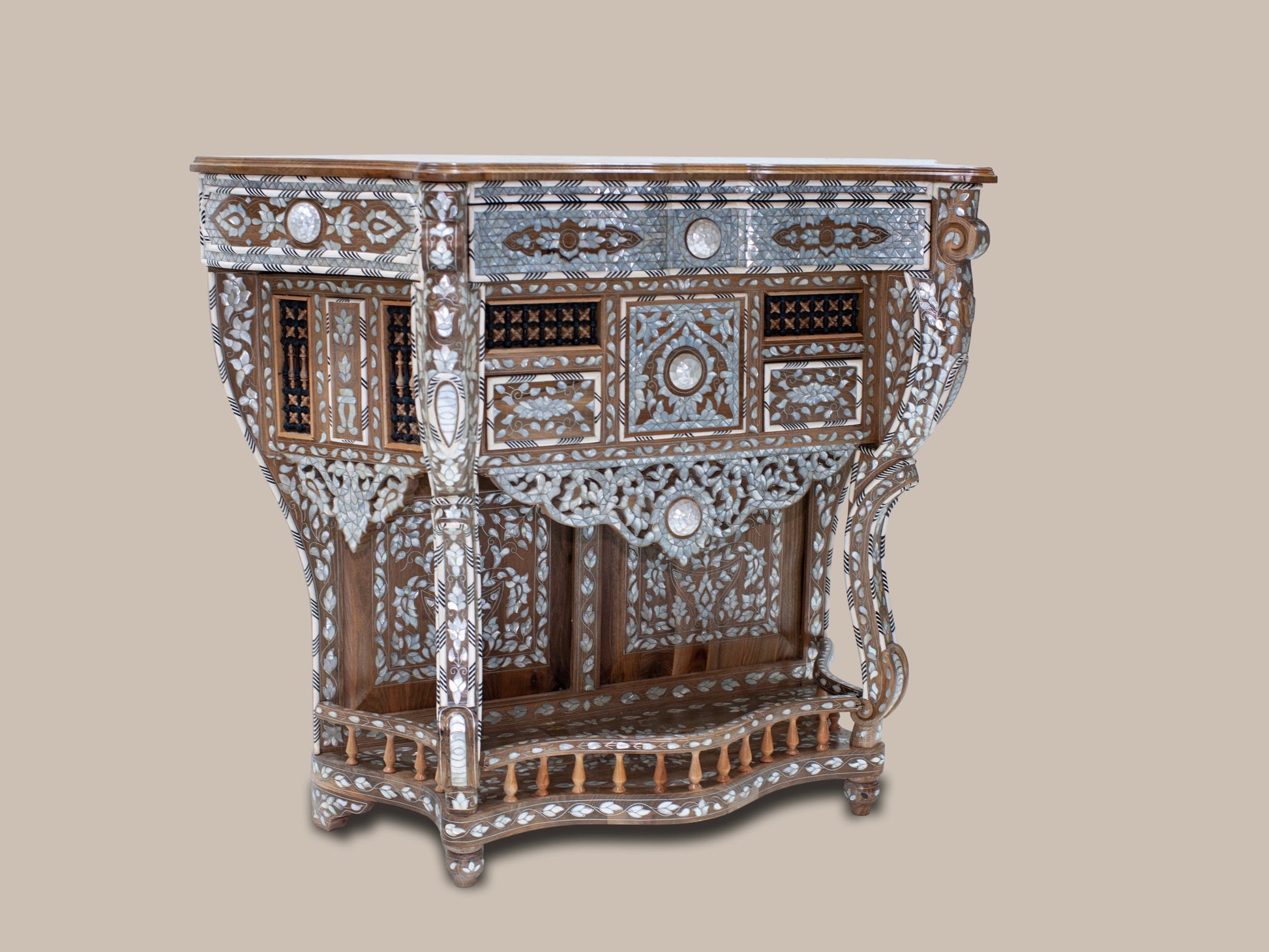 Dresser Mother of Pearl Inlay