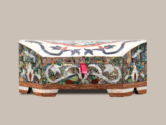Jewelry Box Covered - Mother Pearl