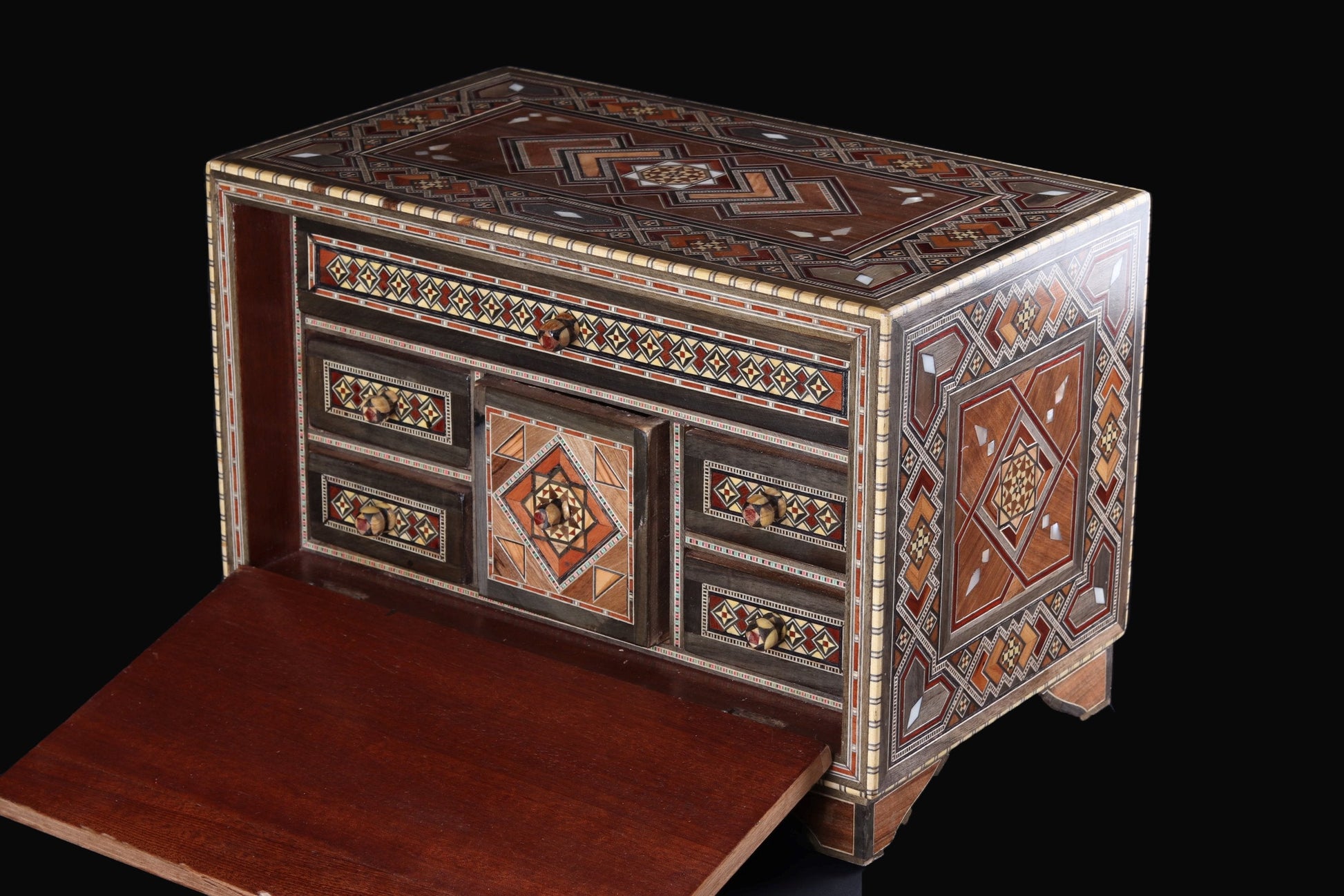 Jewelry Box - Inlayed with Mother of Pearl