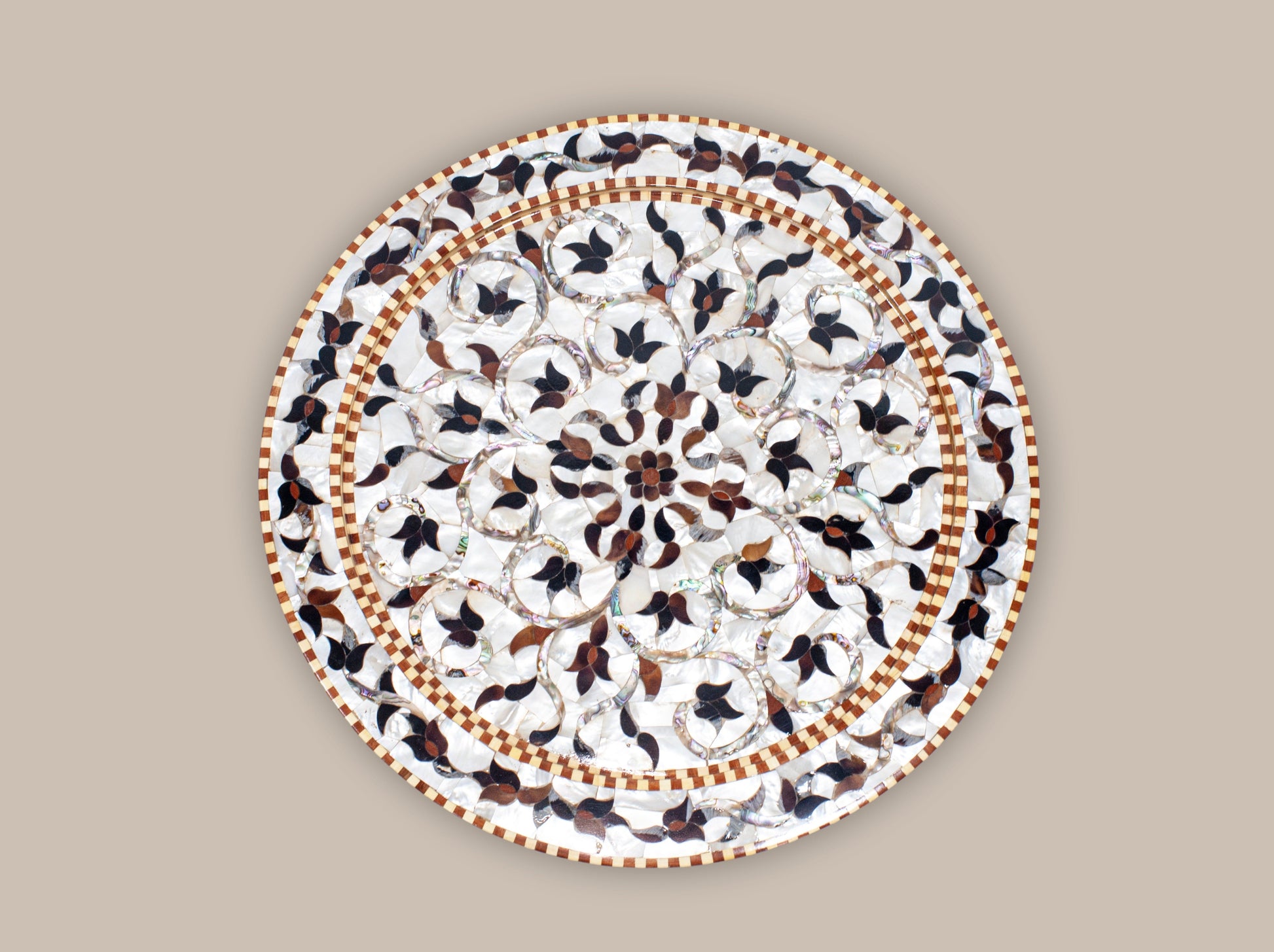Large Accent Table - Mother Pearl