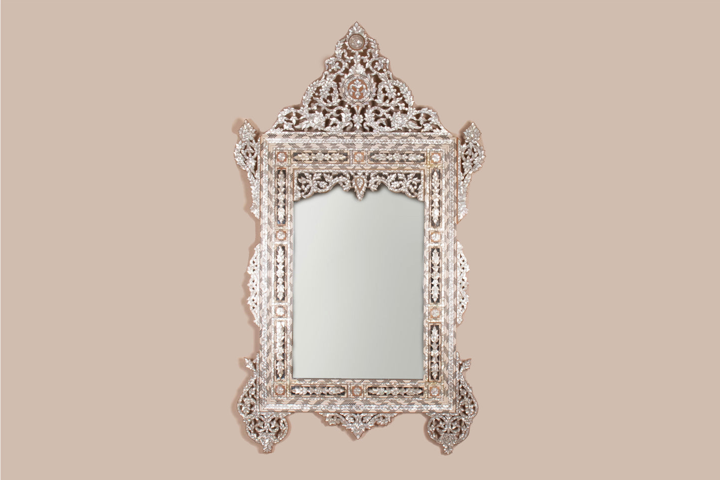 Mirror - Covered in Mother of Pearl (Nacreous)