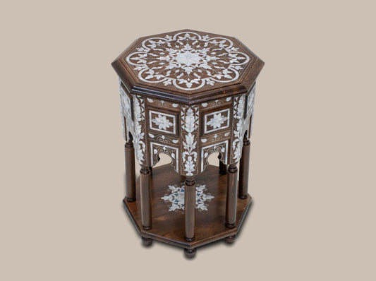 Side Table Embellished - Mother Pearl