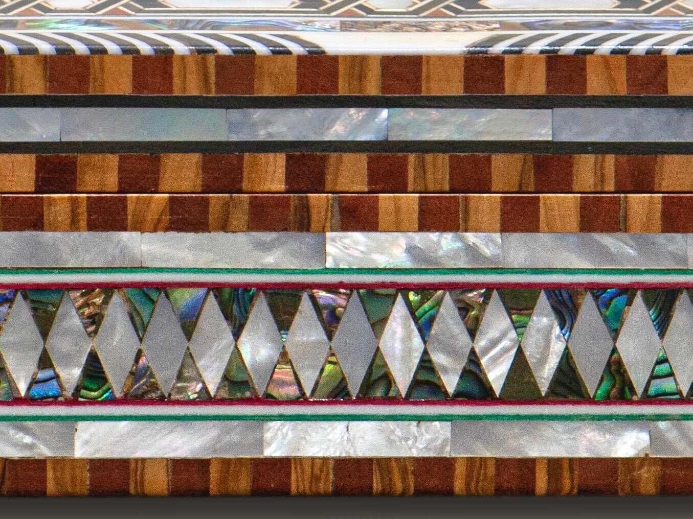Square Jewelry Box - Mother Pearl