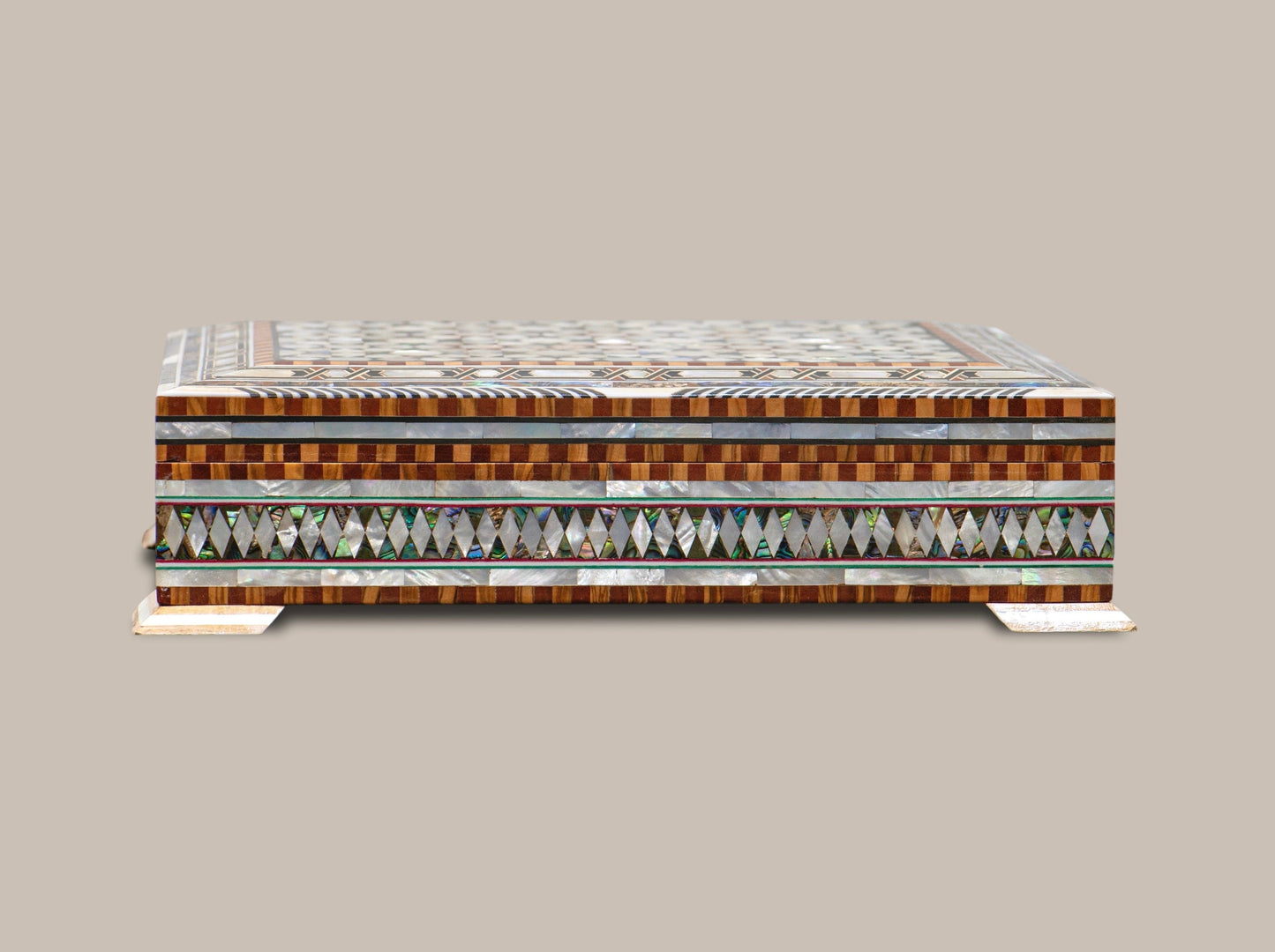 Square Jewelry Box - Mother Pearl