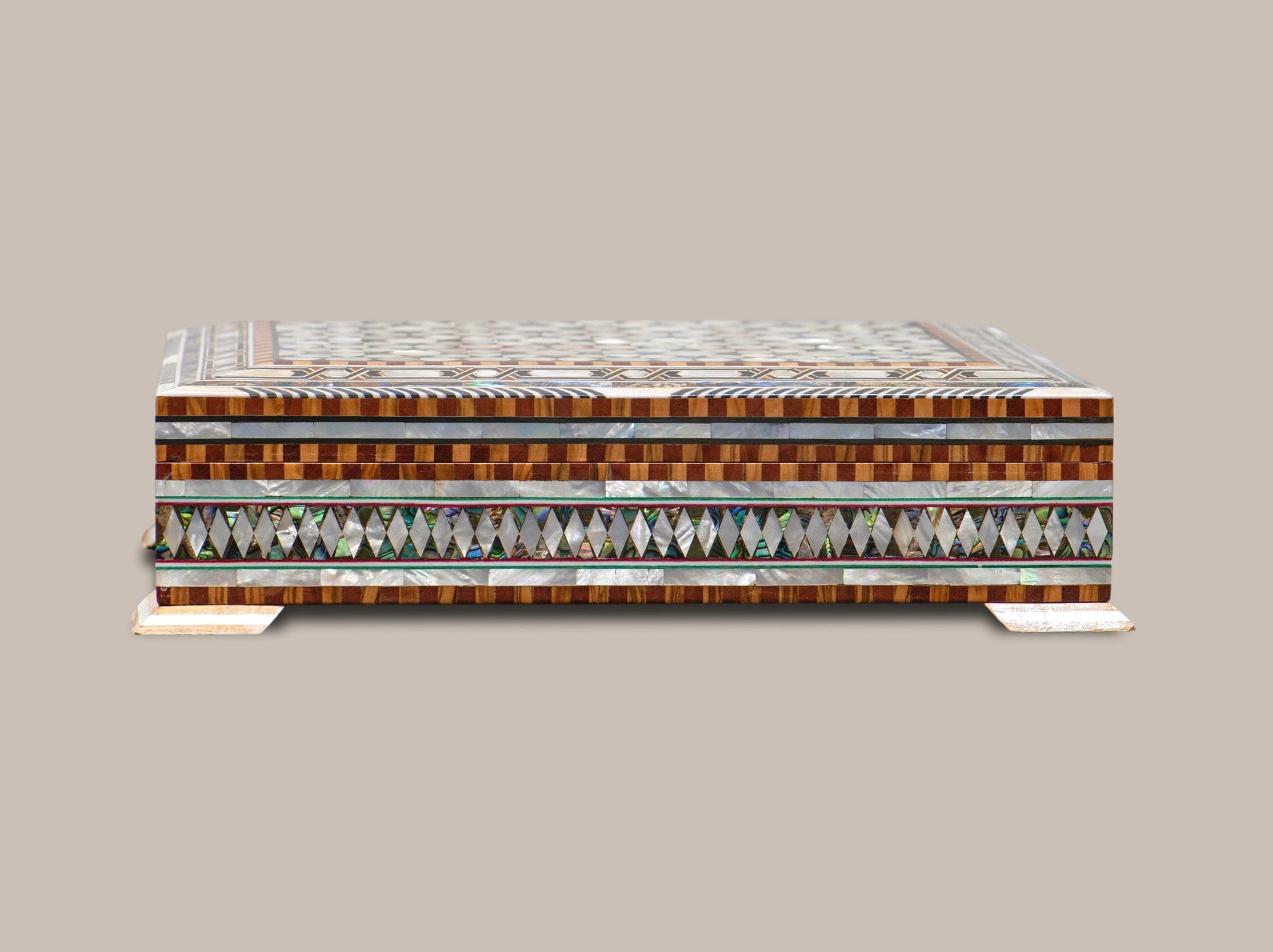 Square Jewelry Box - Mother Pearl